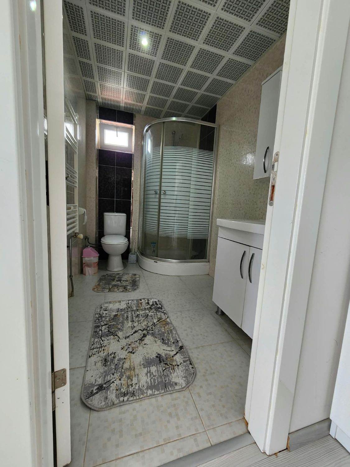 Banyo, duş kabini ve WC