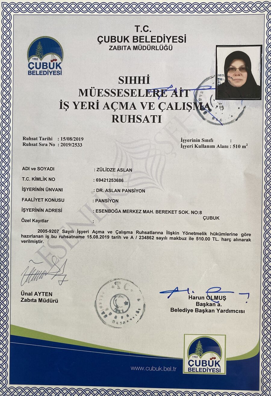 İş Yeri Açma Belgesi